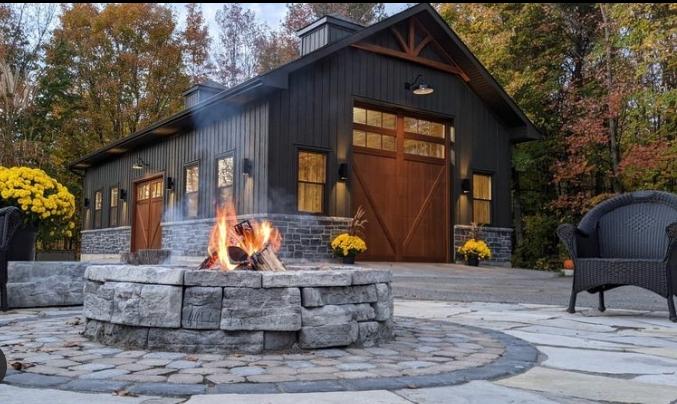 Cohesive patio design